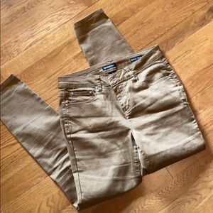 Needle&Cloth rust skinny ankle pants